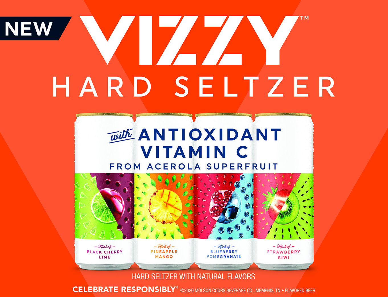 Introducing Vizzy Hard Seltzer.
